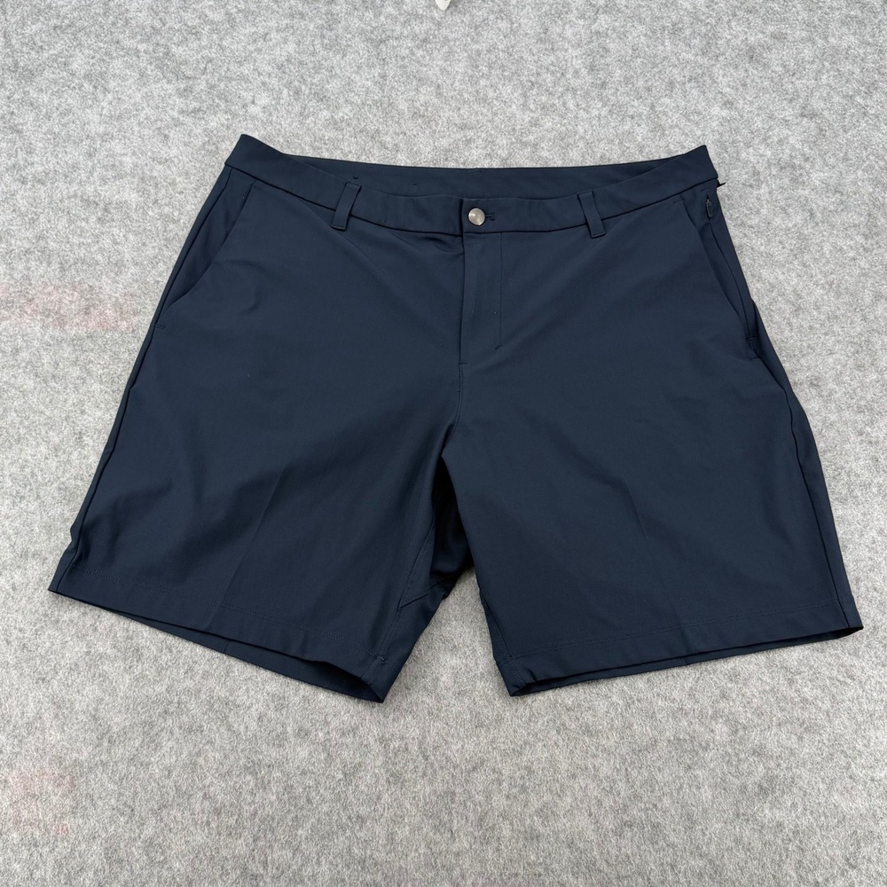 Lululemon Commission Golf Shorts 38 Obsidian Navy Blue LM7B96S.04 Mens 9 Inseam